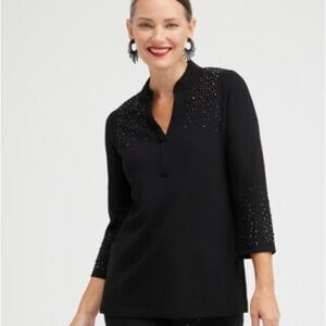 Ponte Embellished Party Tunic by Chico’s